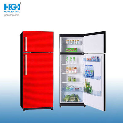 Frigorifero verticale in acciaio inossidabile con scaffali regolabili Dispensatore di acqua Bcd-536