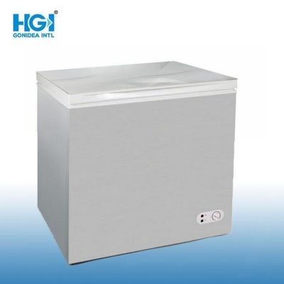 Frigorifero commerciale a copertura aperta con porta in vetro singola Frigorifero a cassetto 162L Modello Bd/Bc-162qg