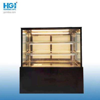 Grandi Capacità Vitrina Comerciale Torta Vetro Cooler Panetteria Display Cabinet Vitrina Hcs-18f