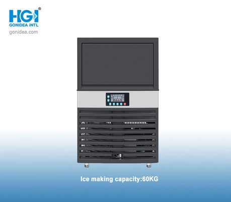 CB di condensazione dell'aria di Gonidea 60kg/24h 50Hz Crescent Automatic Ice Maker Black