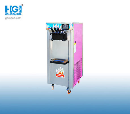 Condizione professionale commerciale del pavimento della macchina 25L del gelato dalla macchina automatica 2.3KW