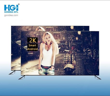 Televisione piena LED a 32 pollici LED senza frontiere astuto TV dello schermo piano di HD