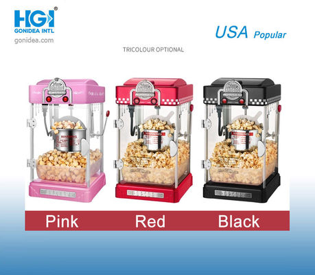 Mini Electric Popcorn Machine Shockproof commerciale