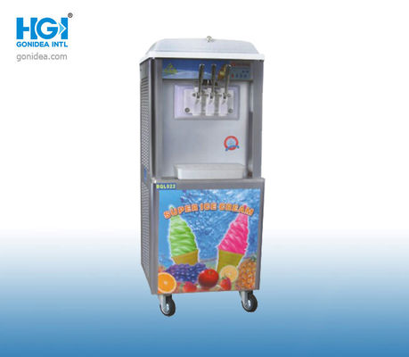 Tipo verticale di acciaio inossidabile R404A della macchina dura del gelato