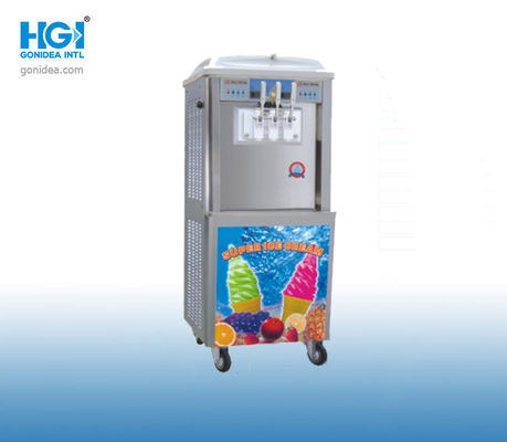 Gelato molle di raffreddamento a aria che fa macchina 16 - 18Kg/H